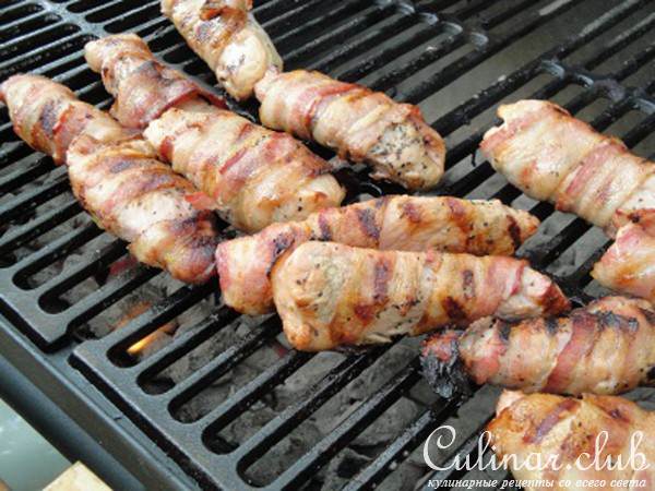 Мясо в Беконе под Цитрусовым Маринадом ! ! !