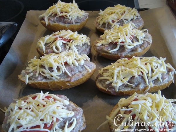 Булочки с фаршем