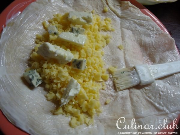Кутабы "Скоростные" с мясом и сыром!!!)))