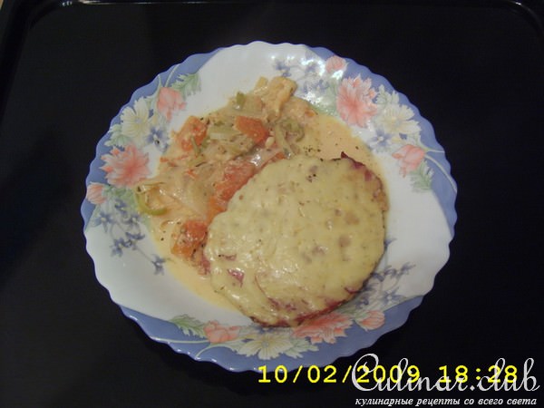 Запеканка с луком (на любителя)