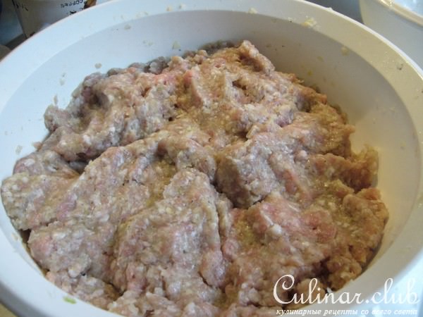 Булочки с фаршем