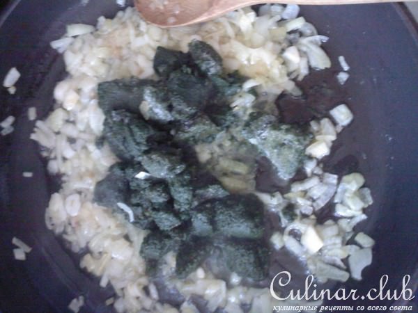 Закуска из шпината