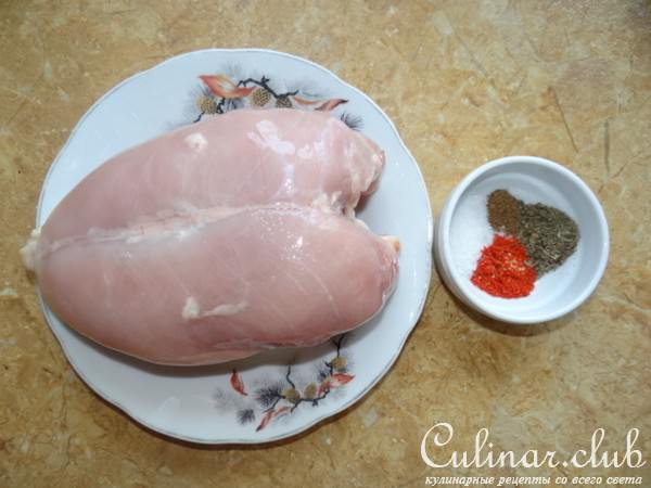 Острая куриная грудка на пару за 30 минут