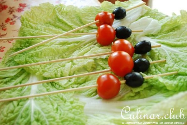 Кукурузные початки с сыром и зеленью