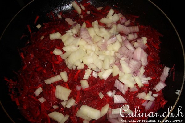 Гарнир из свеклы
