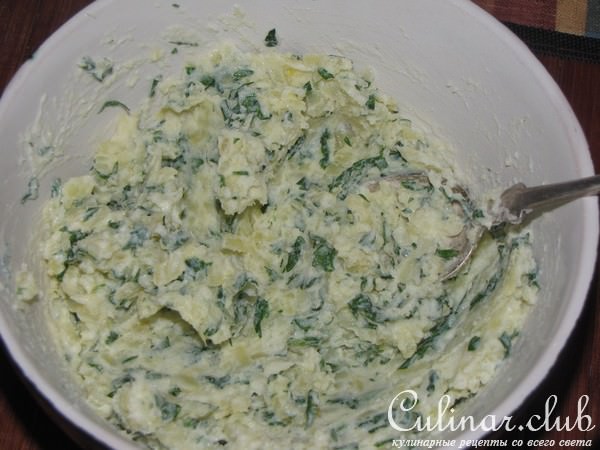 Картофельные булочки с брынзой