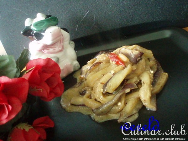 Brinjal dahi или Баклажаны , как их едят в Индии