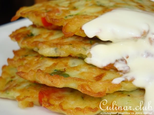 Блинчики из цуккини и не только