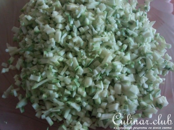 Фрикадельки из баклажанов и кабачков.