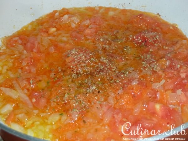 Томаты фаршированные булгуром и фетой с овощами