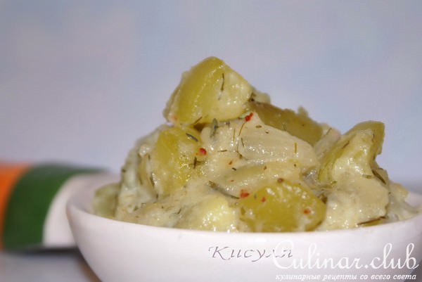 Закуска кабачково-яблочная