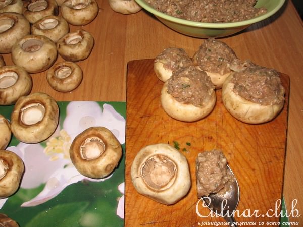 Грибы с начинкой