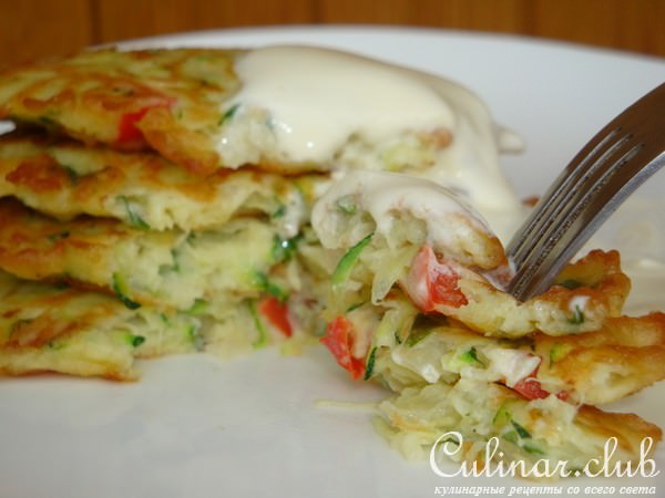 Блинчики из цуккини и не только