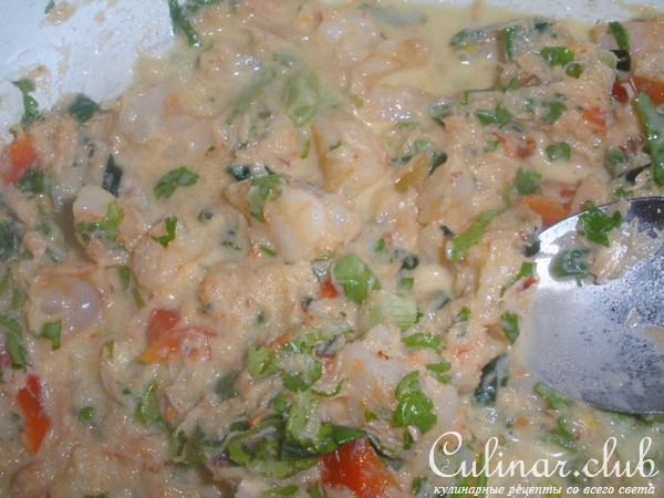 Тарталетки с крабами и креветками (Crab and prawn tarts)