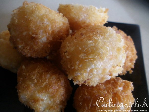 ЗОЛОТЫЕ ШАРИКИ С СЫРОМ