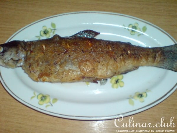 Форель в миндально-ореховом соусе