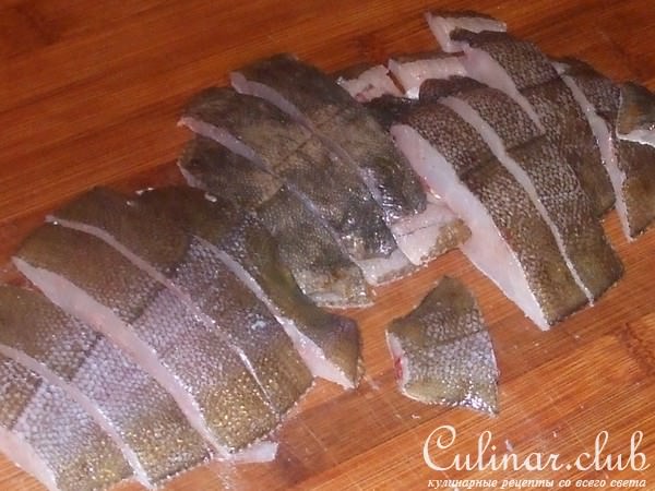 Камбала жареная