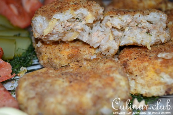 L’arancino с рыбой по - итальянски