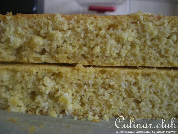 "Самый вкусный кукурузный хлеб"-пирог