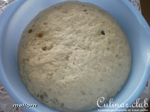 Овсяно-пшеничные булочки с сыром и семечками