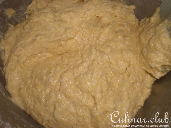 "Самый вкусный кукурузный хлеб"-пирог