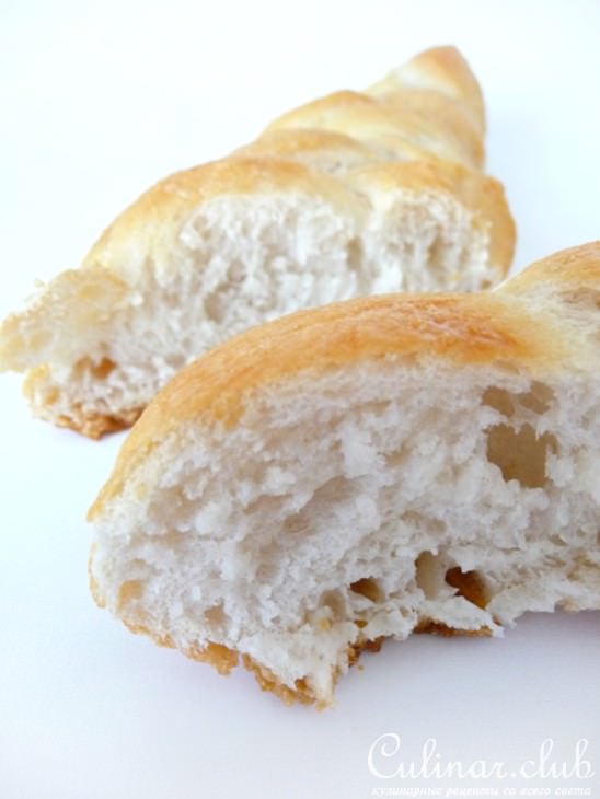 Crusty pane italiano или Итальянский хрустящий хлеб