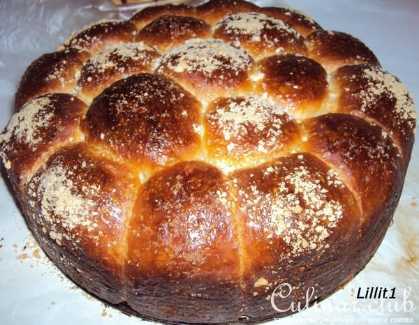 Немецкий праздничный сдобный хлеб (Partybrot German party bread)