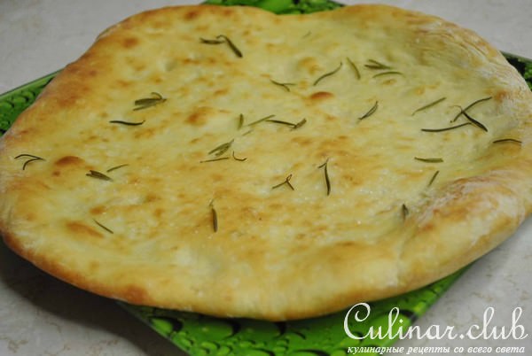 Лепешки с розмарином