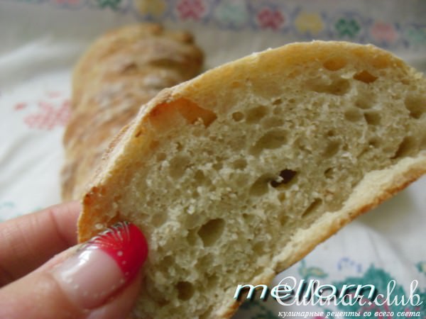 Овсяные крученые багеты