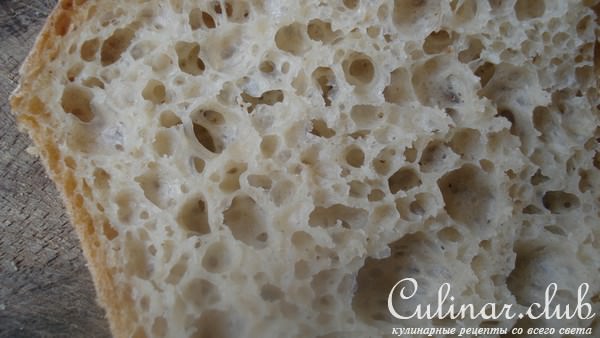 Хлеб с закваской Poolish - рецепт для всех: кто боится, не умеет, не хочет и вообще не будет...