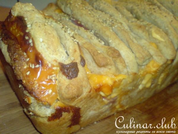 Monte-Cristo Bread//Закусочный хлеб с ветчиной и сыром