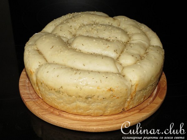 Итальянский хлеб с пармезаном и розмарином (Тест - драйв)