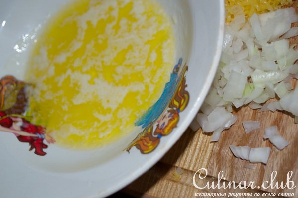 Пивной хлеб с луком и сыром