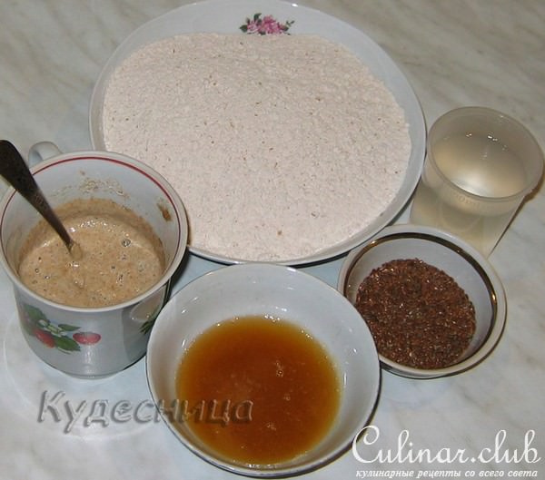 Хлеб пшеничный с отрубями на закваске (Тест-драйв)