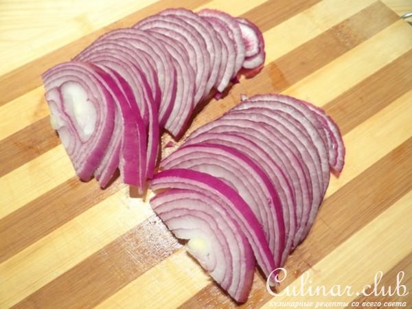 Лепешки с оливковым маслом и луком
