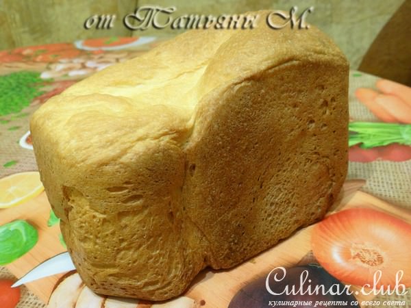 Хлеб горчичный в хлебопечке
