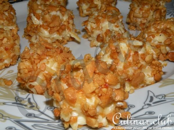 Сырные шарики в орешках