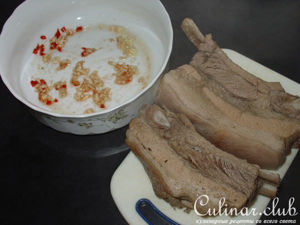 Закусочное мясо к „беленькой“ и не только.