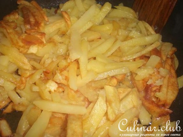 Рыбка с зеленью.