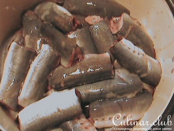 минога маринованная