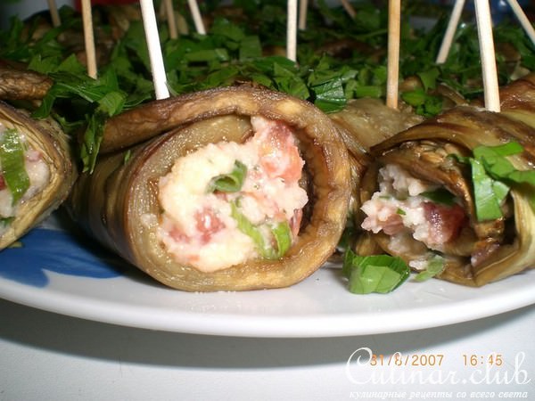 Закуска из баклажанов