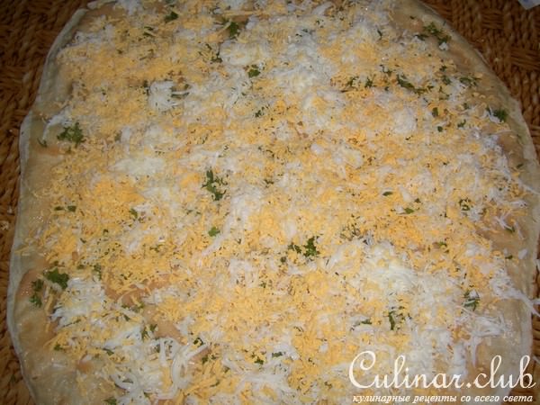 Рулет из лаваша (один из вариантов)