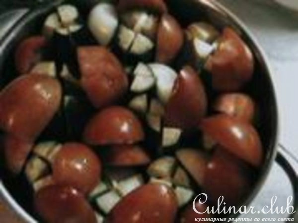 соте из баклажанов