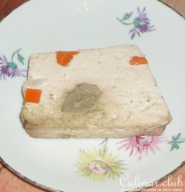 Террин из курицы