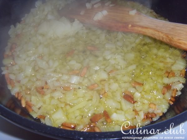 Начинка для холодной закуски ,на оливковом масле.