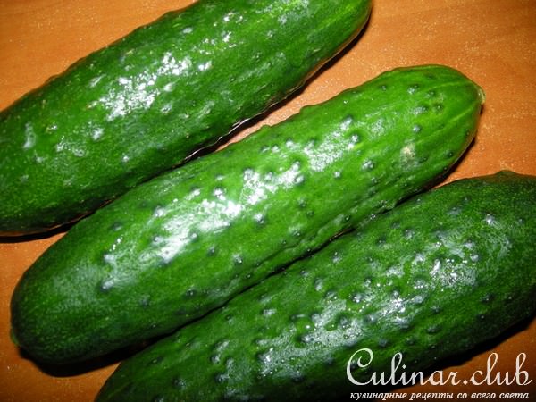 Чашечки из огурцов