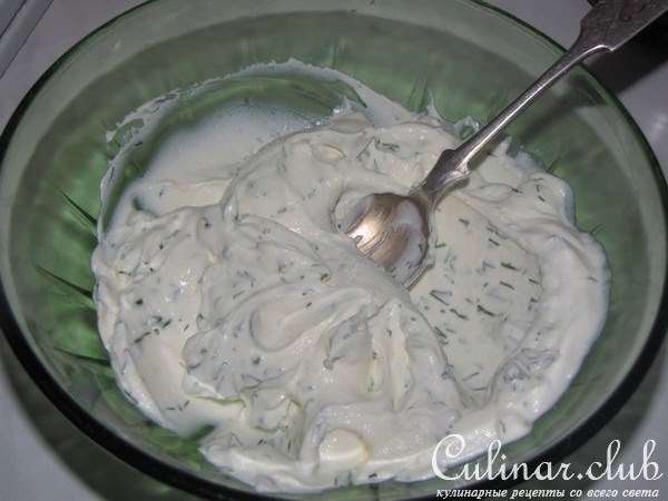 Блинчатый торт с грибами и творогом.