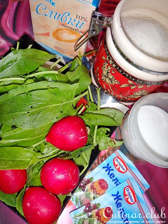Мусс из щавеля