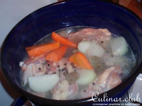 Холодец из курицы(для начинающих кулинаров)