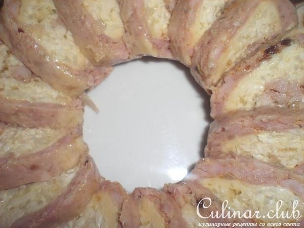 Куриный рулет.
